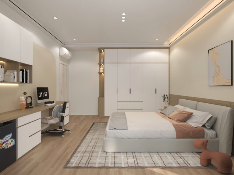 Thi Công Nội Thất Phòng Ngủ Đẹp, Tiện Nghi Và Tối Ưu Không Gian Nghỉ Ngơi